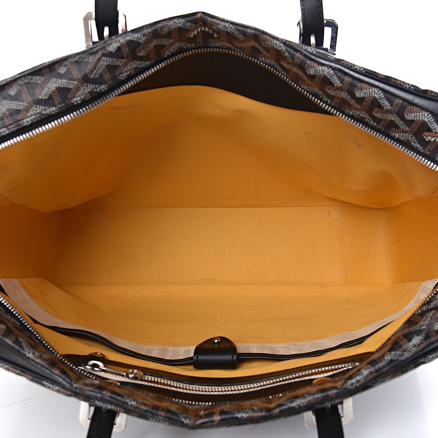 Goyard Goyardine Ambassade MM Briefcase Black 5 of 14
