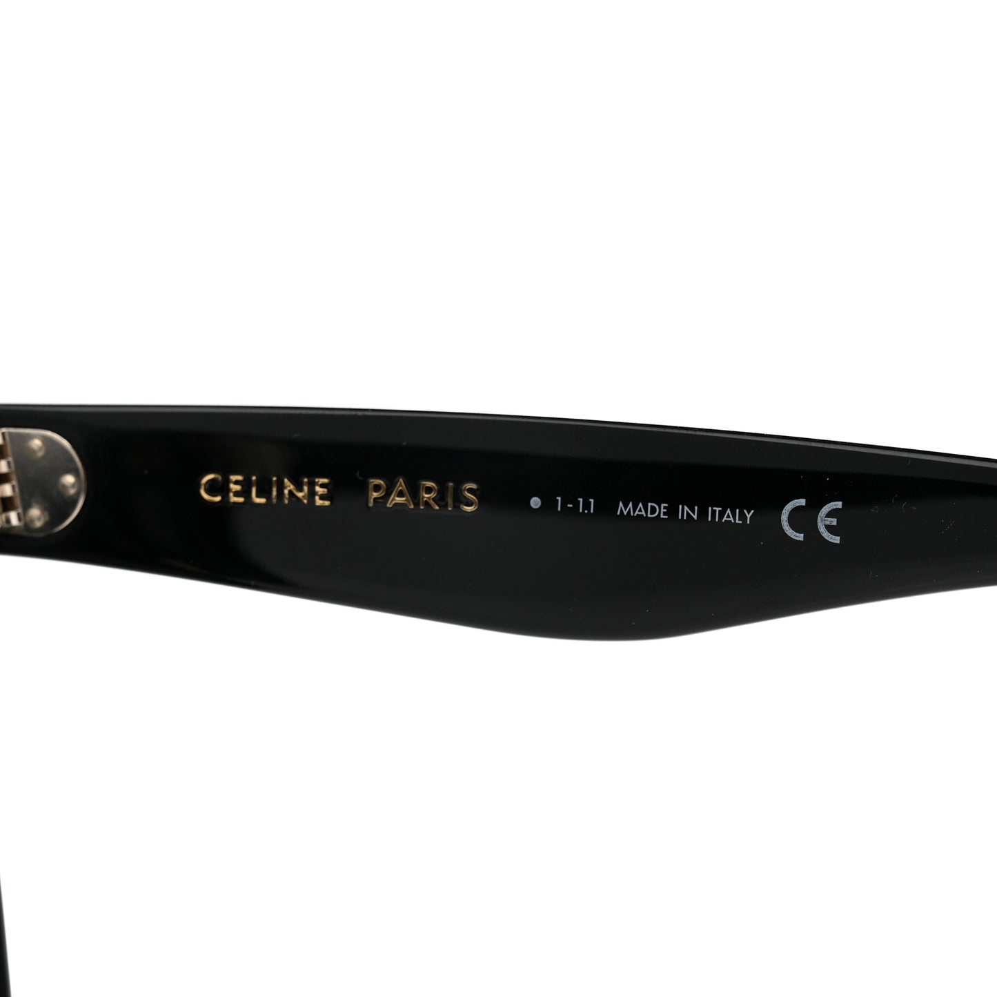 Acetate Polarized Oversized Sunglasses CL4055IN Black