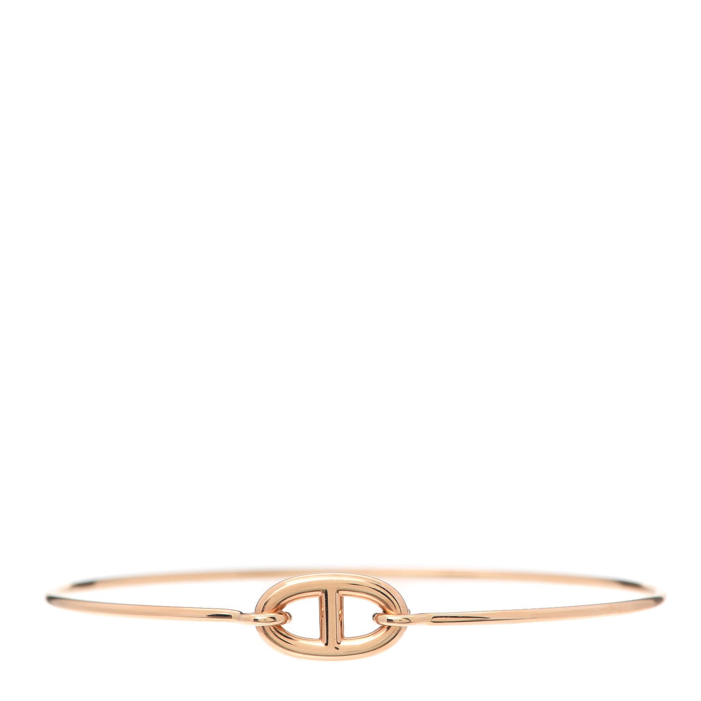 18K Rose Gold PM Ronde Chaine d'Ancre Bracelet SH