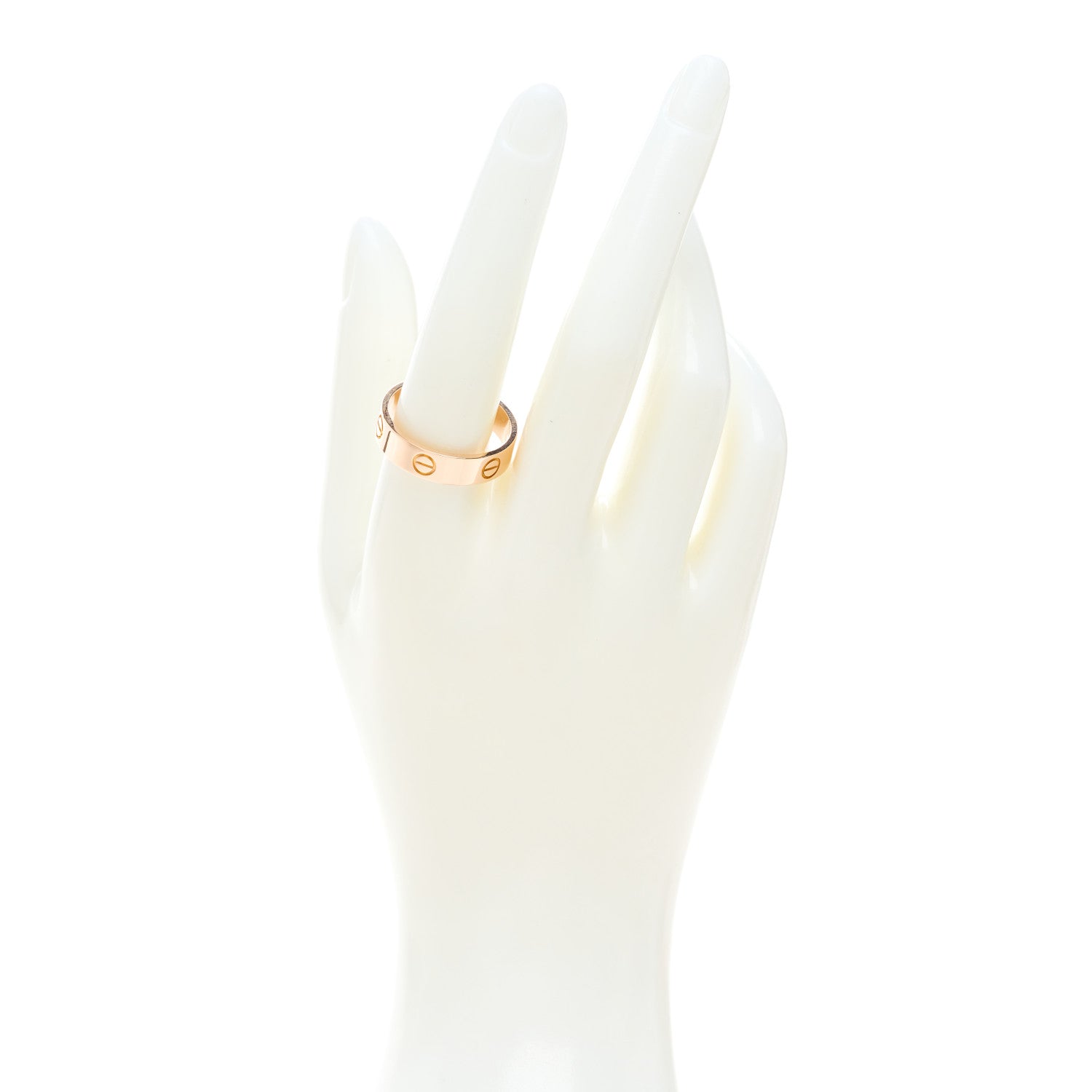 Cartier 18K Pink Gold 5.5mm LOVE Ring 62 10 2 of 4
