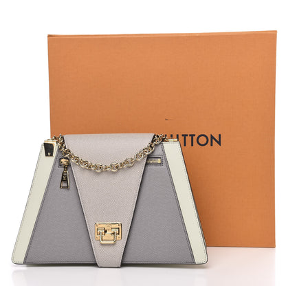 Louis Vuitton Taiga Trapeze Gray Pistachio Green 9 of 9