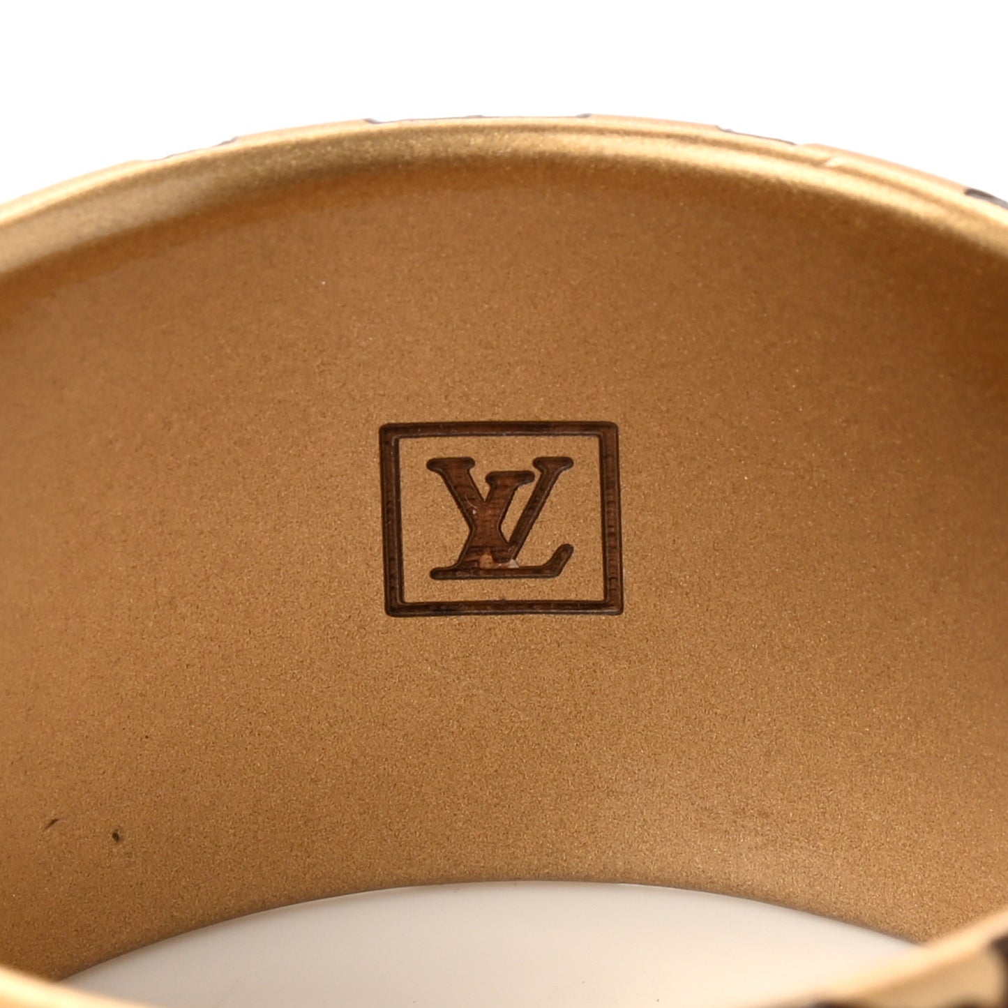Leomonogram Wide Bracelet Gold