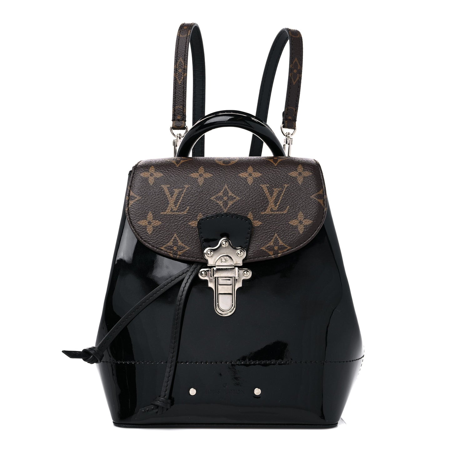 Patent Monogram Hot Springs Backpack Black