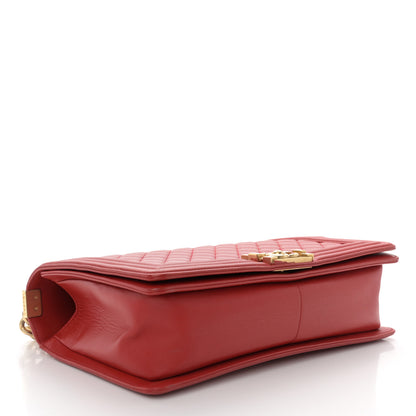 Chanel Lambskin Quilted New Medium Boy Flap Red 4 of 12