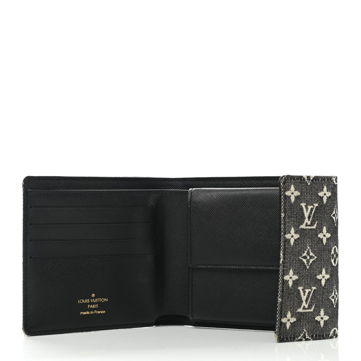 Mini Monogram Compact Wallet Blue