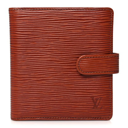 Louis Vuitton Epi Porte-Billets Compact Wallet Kenyan Fawn 1 of 12
