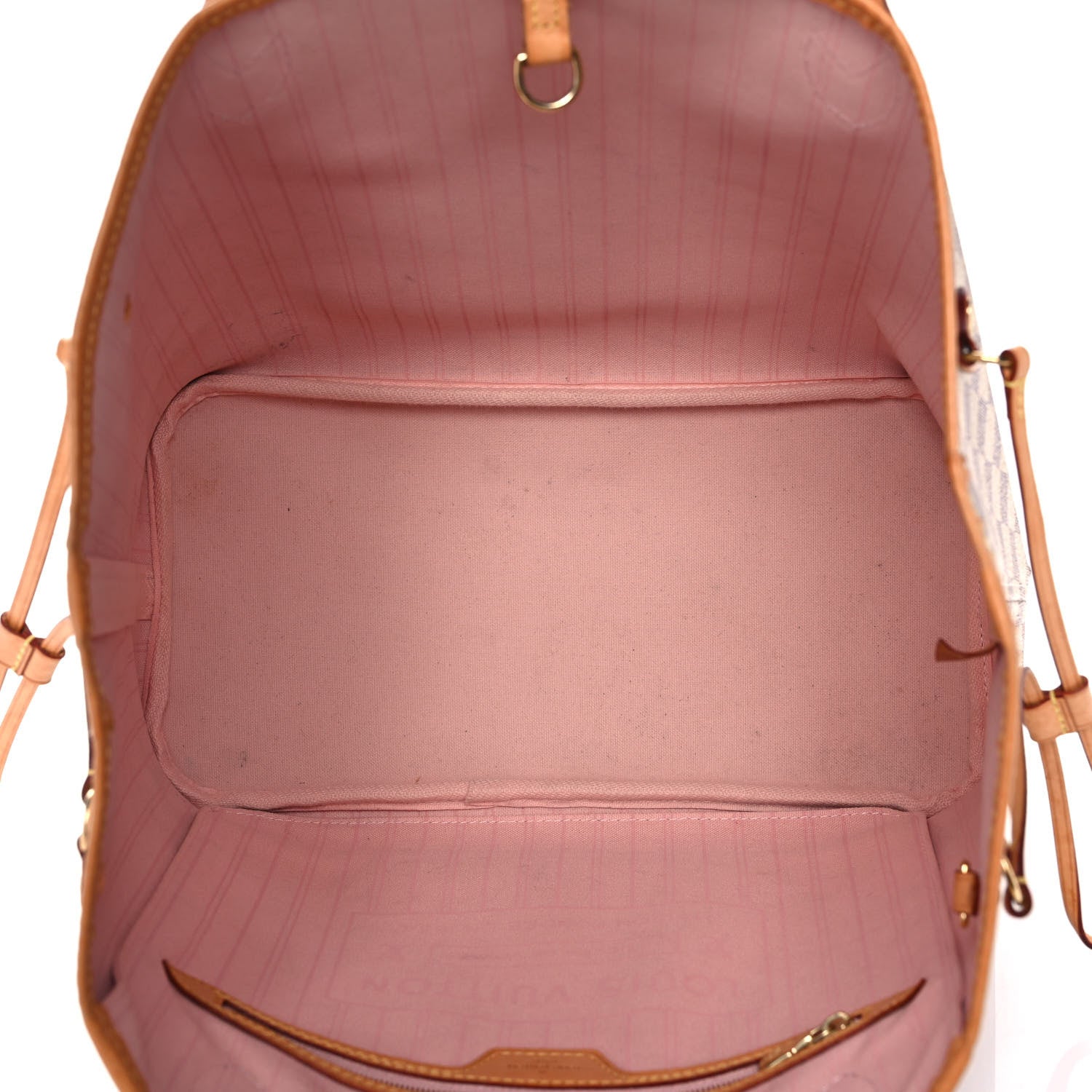 Louis Vuitton Damier Azur Neo Neverfull MM Rose Ballerine 9 of 17