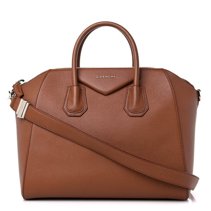 Givenchy Sugar Goatskin Medium Antigona Cognac 1 of 13