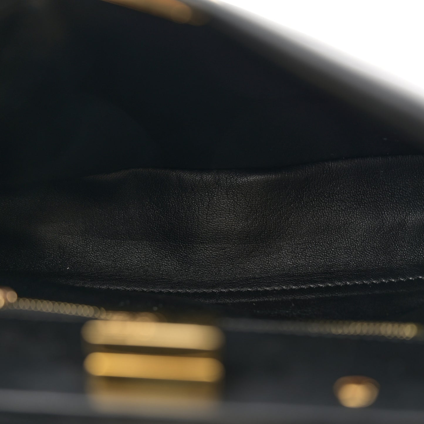 Nappa Mini Peekaboo Iconic Satchel Black