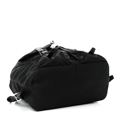 Prada Tessuto Nylon Saffiano Medium Backpack Black 4 of 9