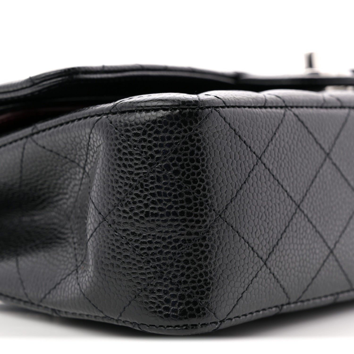 Chanel Caviar Quilted Medium Double Flap Black 9 of 11