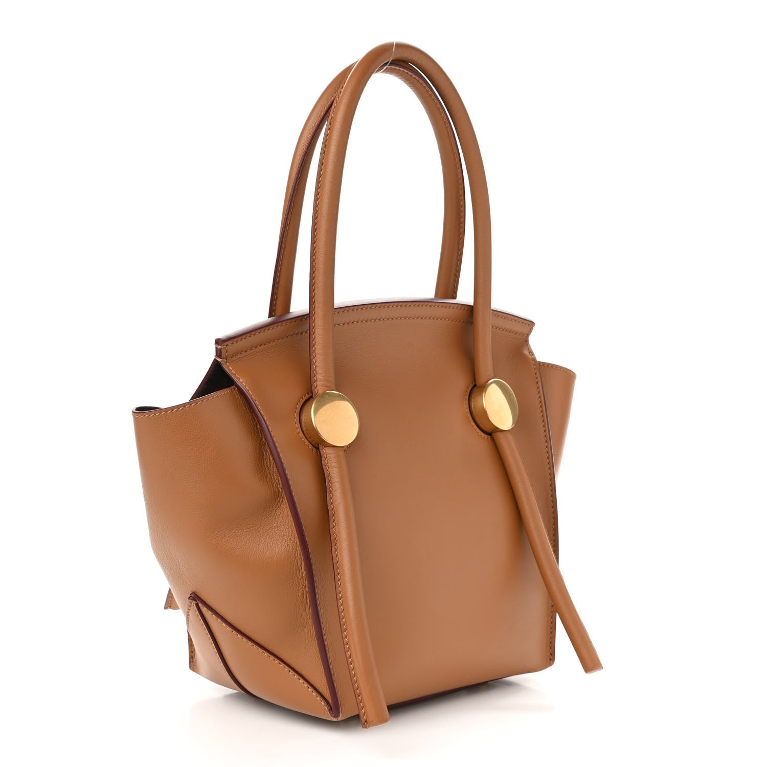 Proenza Schouler Calfskin Small Pipe Bag Pumpkin Spice 3 of 12