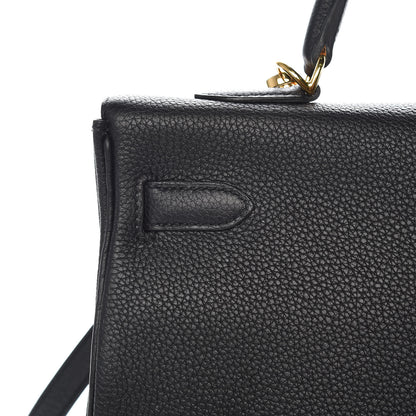 Hermes Togo Kelly Retourne 35 Black 35 of 36