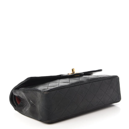 Chanel Lambskin Quilted Medium Double Flap Black 5 of 11