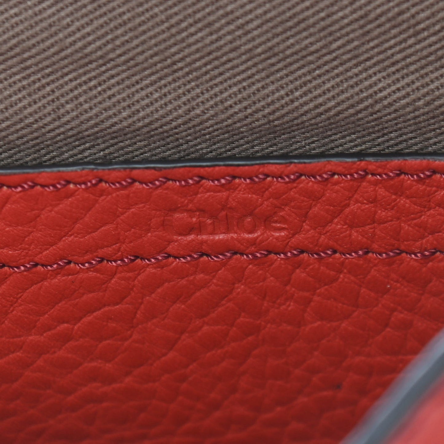Calfskin Mini Marcie Round Crossbody Bag Brick