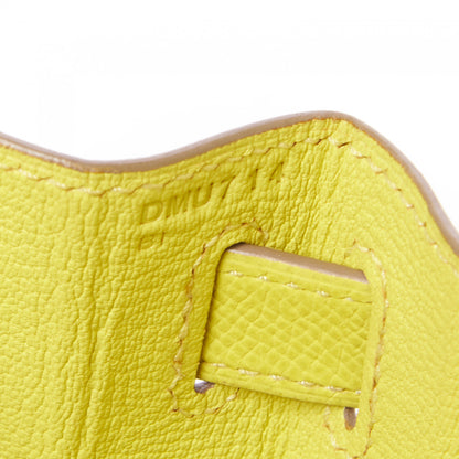 Hermes Epsom Kelly Sellier 28 Lime 27 of 33