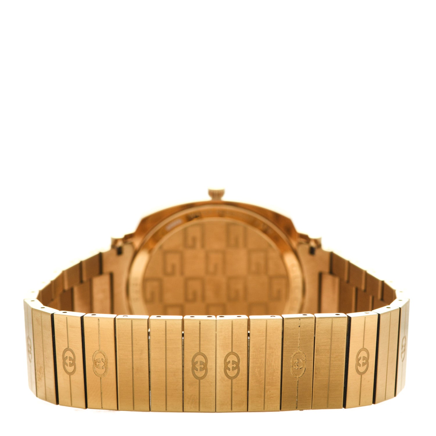 Gucci Stainless Steel 38mm Grip Quartz Watch Gold 3 of 5