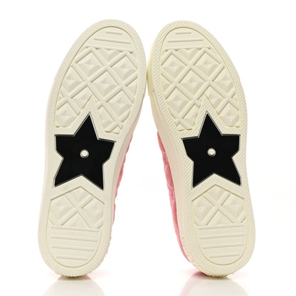 Christian Dior Canvas Walk 'N' Dior Low Top Sneakers 39 Taffy Pink 5 of 8