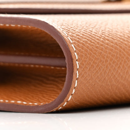 Hermes Epsom Kelly Wallet To Go Gold 10 of 11