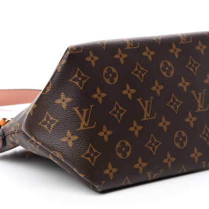 Louis Vuitton Monogram Beaubourg Hobo Mini Bordeaux Red Peach Safran Blue Jean Blue 6 of 10