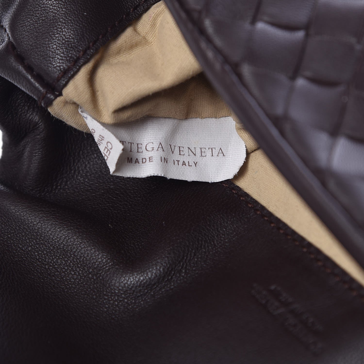 Bottega Veneta Nappa Intrecciato Cosmetic Case Ebano 10 of 10
