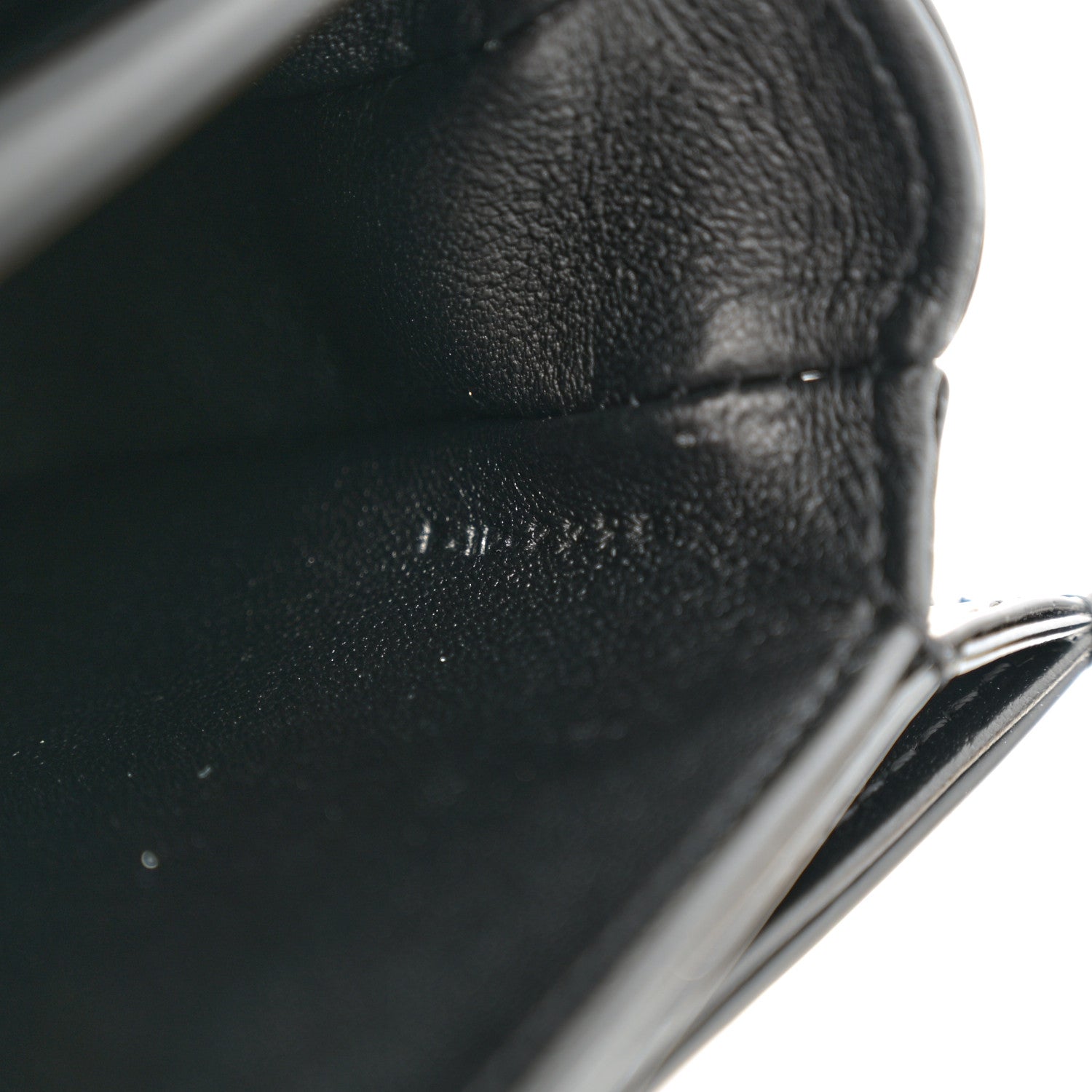 Celine Patent Calfskin Triomphe Mini Besace Clea Black 7 of 11