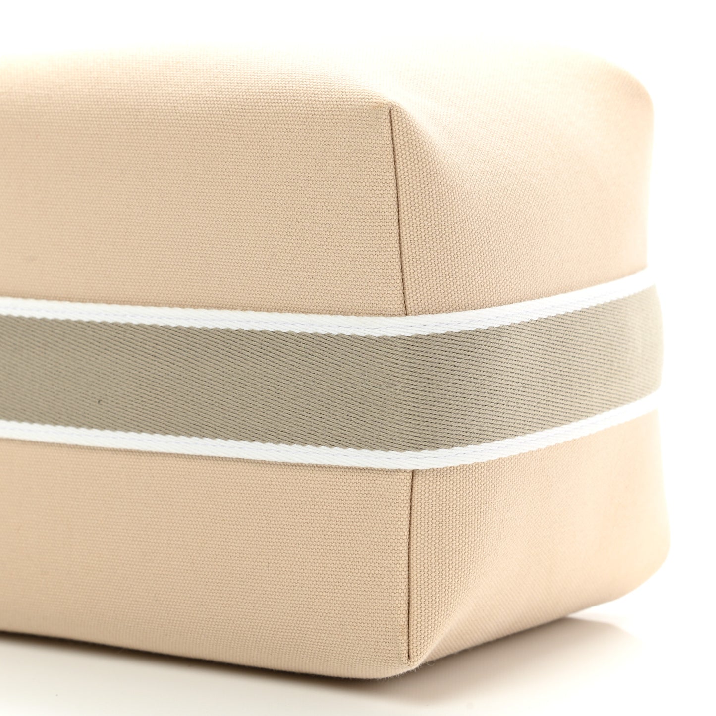Canvas Large Bride-A-Brac Pouch Natural