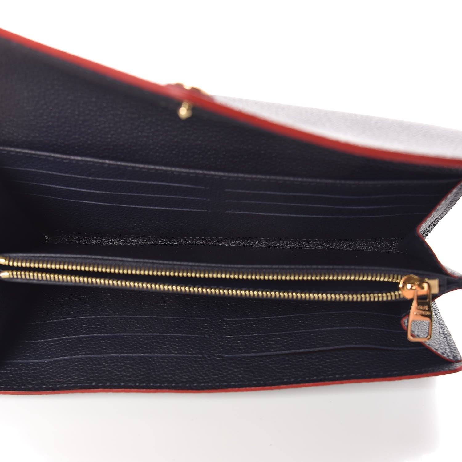Louis Vuitton Empreinte Sarah Wallet NM Marine Rouge 5 of 9