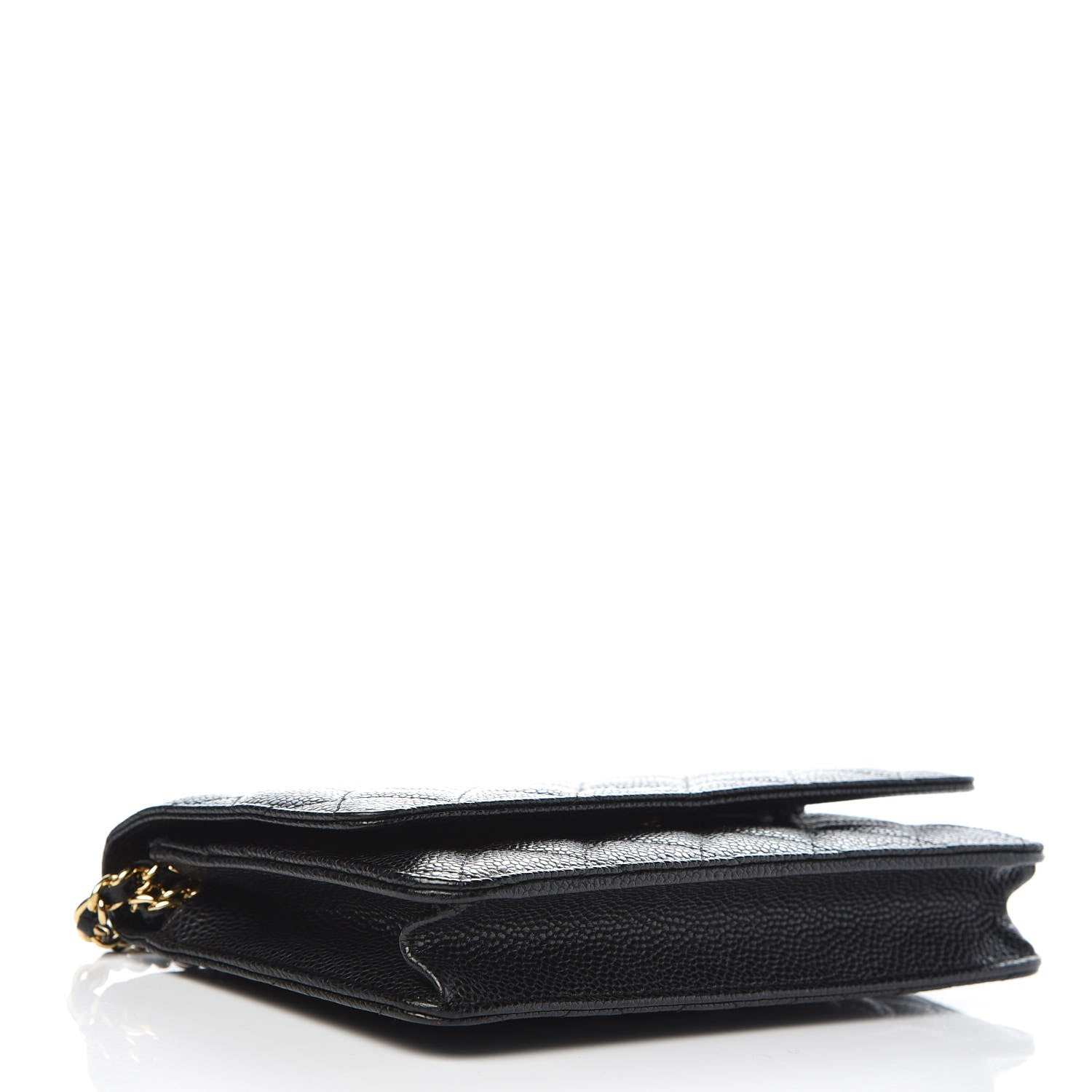 Chanel Caviar Quilted Wallet On Chain WOC Black 4 of 8