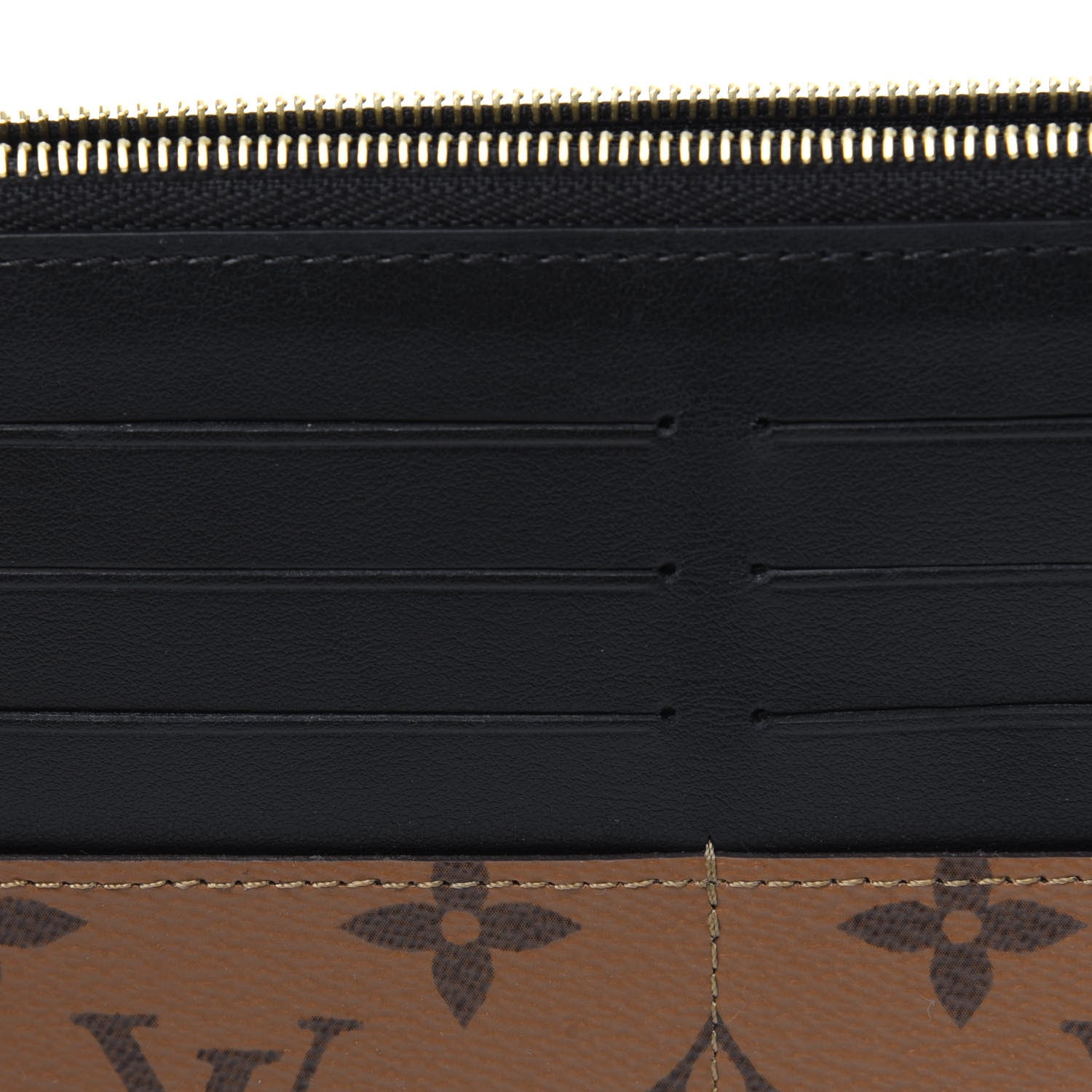 Louis Vuitton Reverse Monogram Slim Purse 8 of 9
