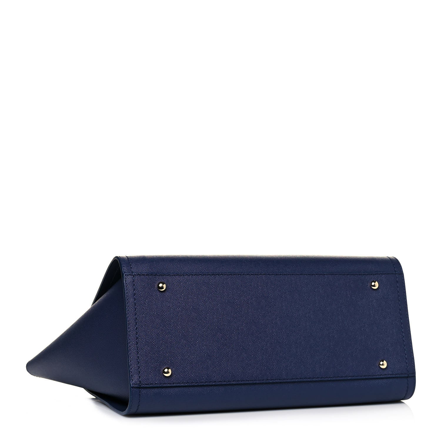 Chanel Caviar Small Studded Deauville Tote Navy 4 of 9