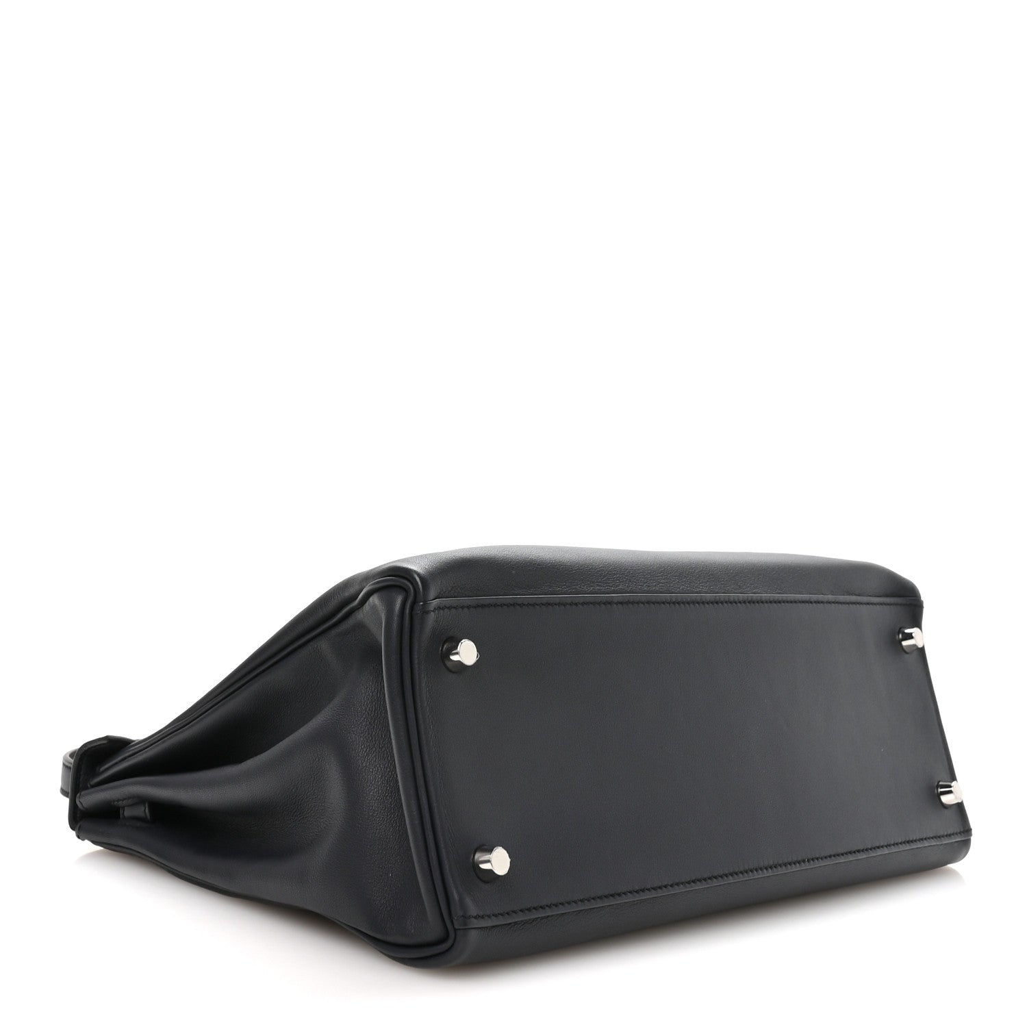 Hermes Swift Horseshoe Kelly Retourne 32 Bleu Obscur 3 of 10
