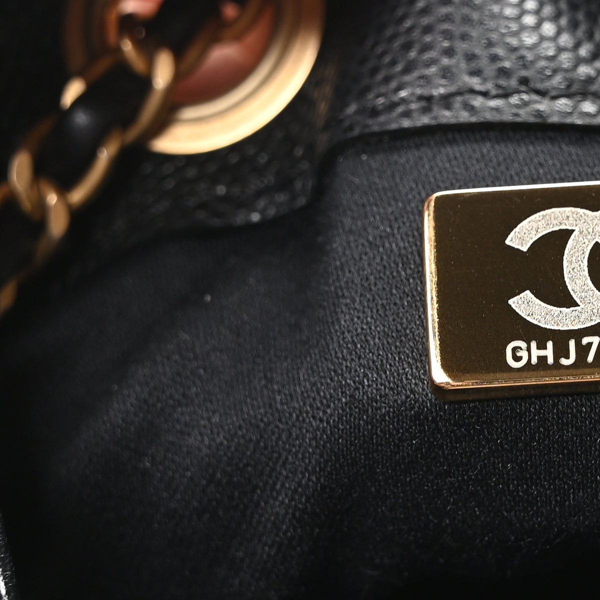 Caviar Quilted Small Chanel 25 Handbag Black