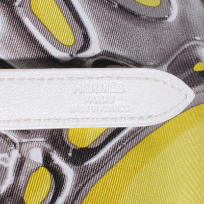 Hermes Silk Vif Argent Silky City 33 PM Lime 9 of 10