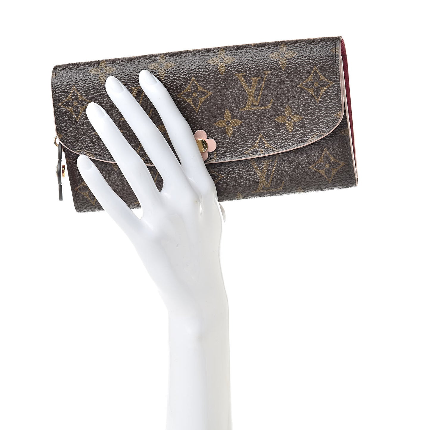 Monogram Bloom Flower Emilie Wallet