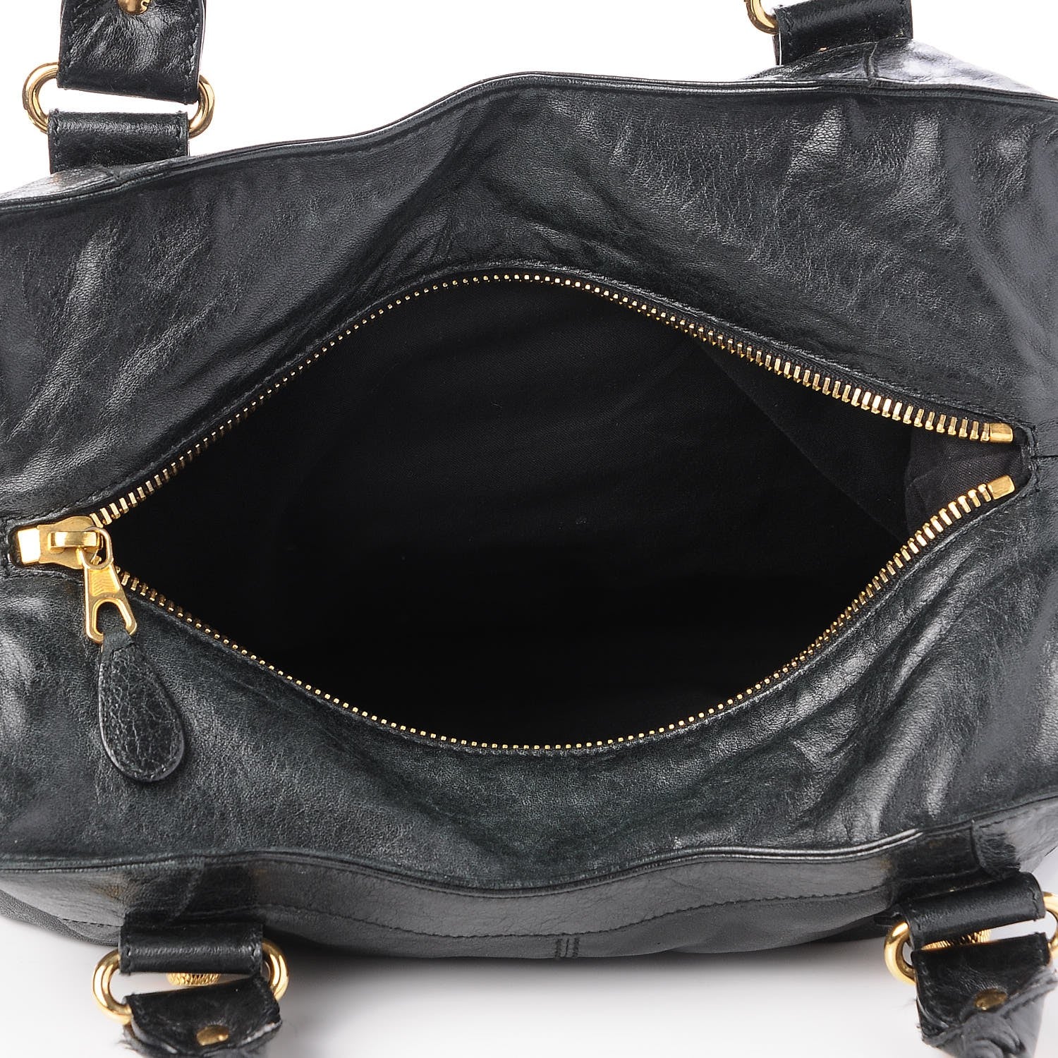 Balenciaga Agneau Giant 21 Gold Hardware Brief Black 5 of 7