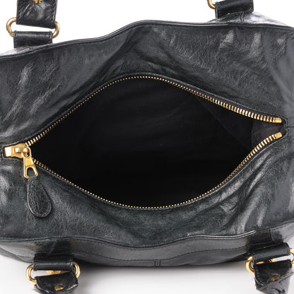 Balenciaga Agneau Giant 21 Gold Hardware Brief Black 5 of 7