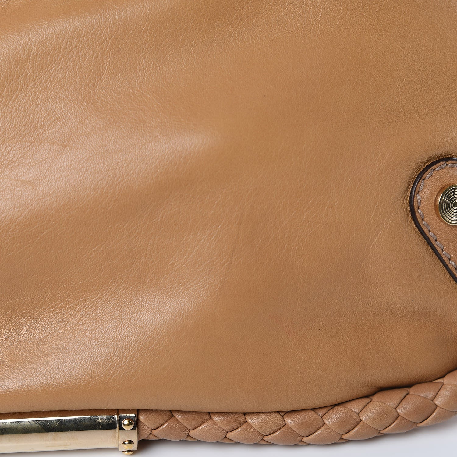 Gucci Calfskin Medium Britt Tassel Shoulder Bag Beige 8 of 13