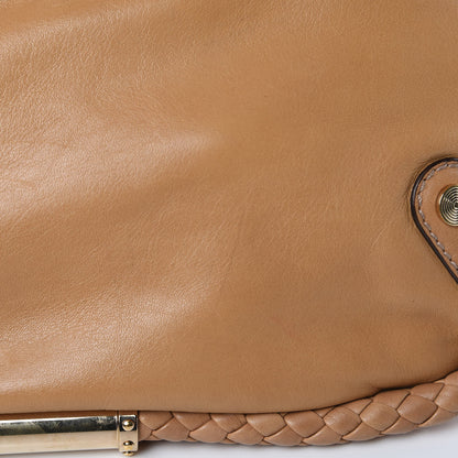 Gucci Calfskin Medium Britt Tassel Shoulder Bag Beige 8 of 13