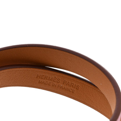 Hermes Swift Kelly Double Tour Bracelet T3 Mauve Sylvestre 4 of 5