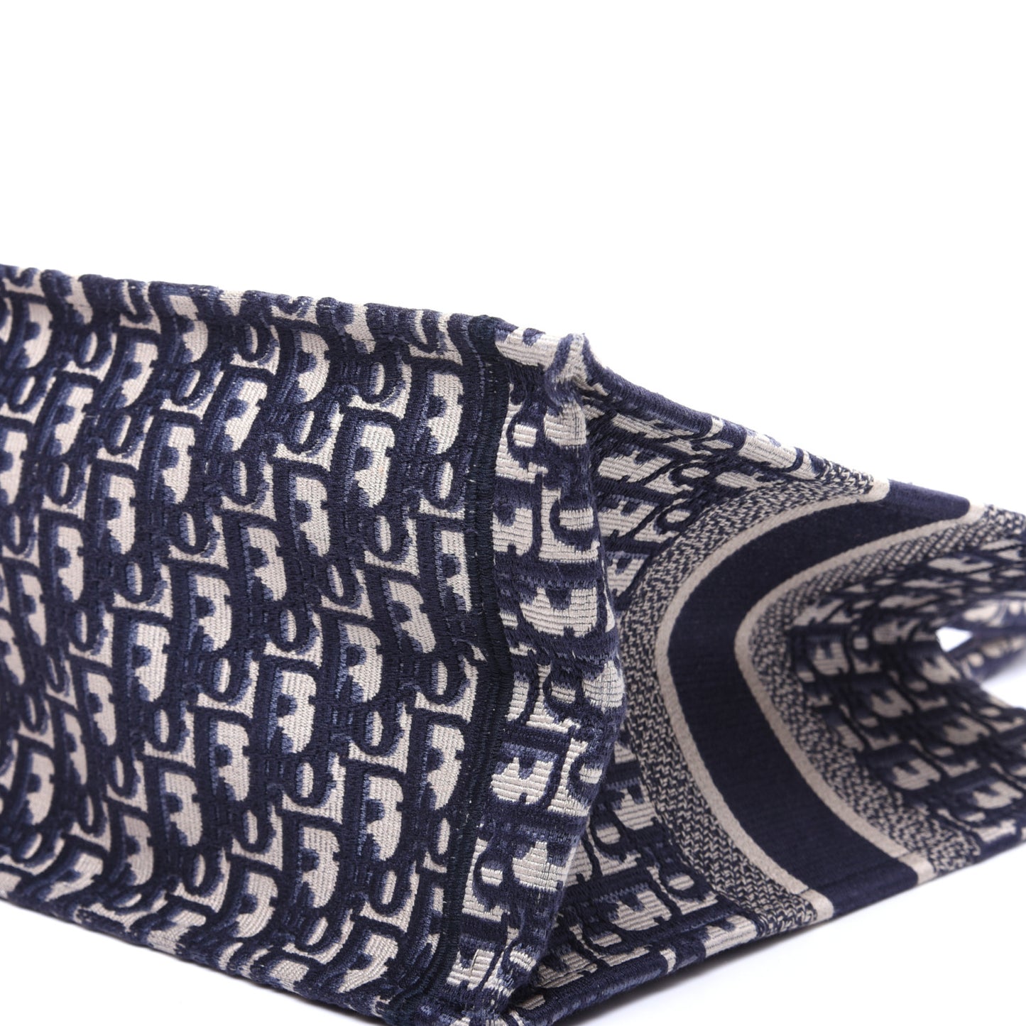 Oblique Medium Book Tote Blue Multicolor