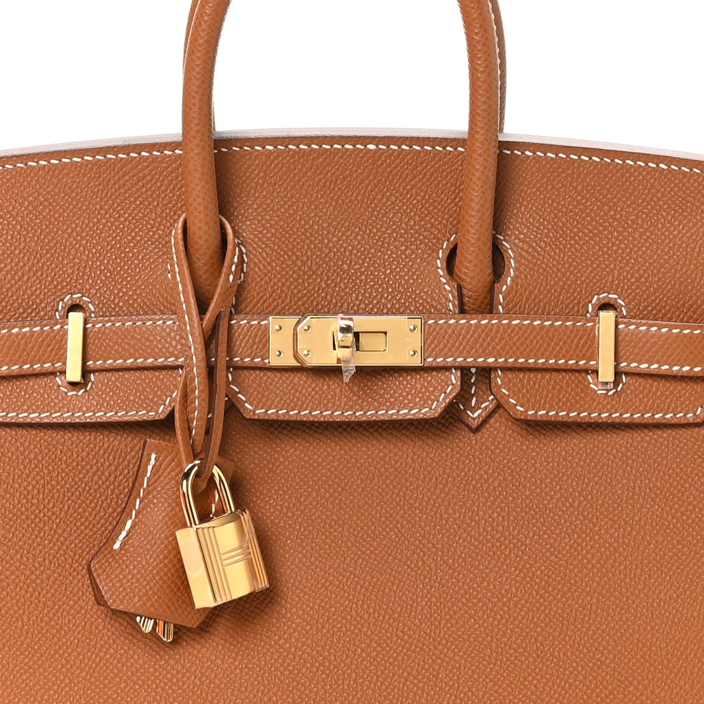 Epsom Birkin Sellier 25 Gold