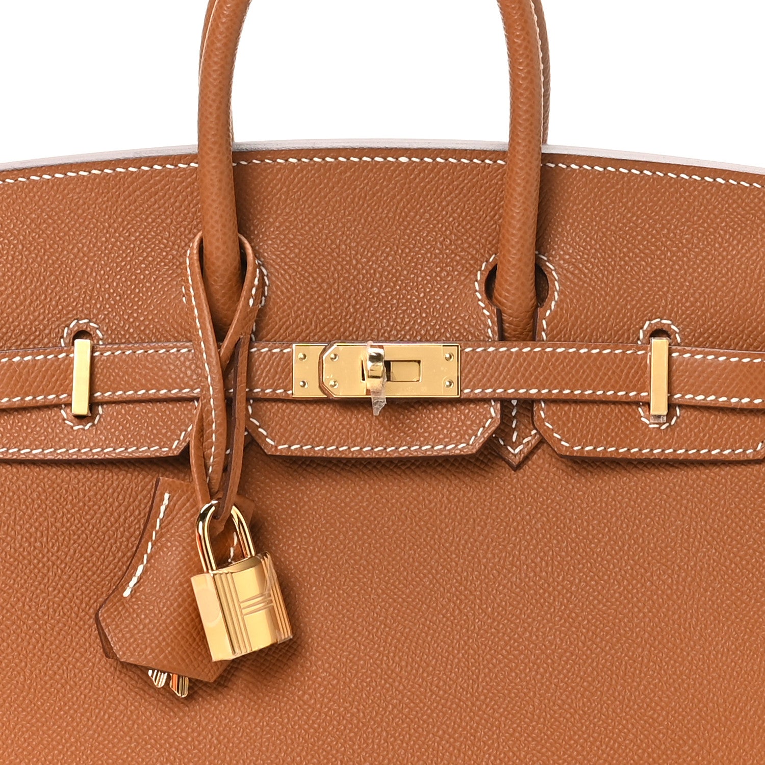 Hermes Epsom Birkin Sellier 25 Gold 8 of 11