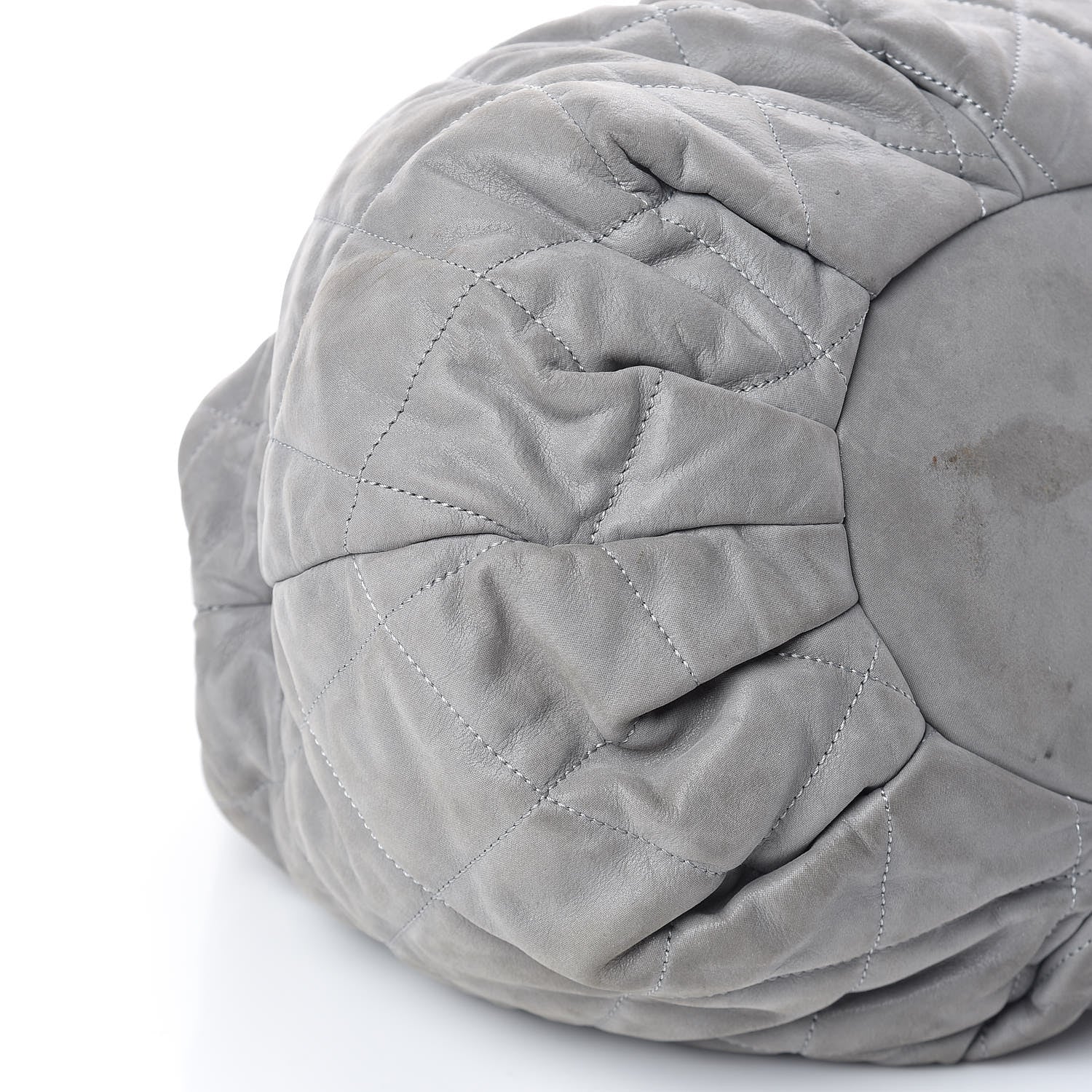 Chanel Iridescent Calfskin Quilted Large In The Mix Tote Grey 10 of 14