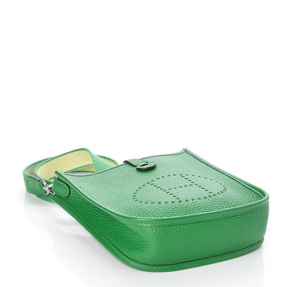 Hermes Taurillon Clemence Amazone Evelyne TPM Bambou 4 of 7