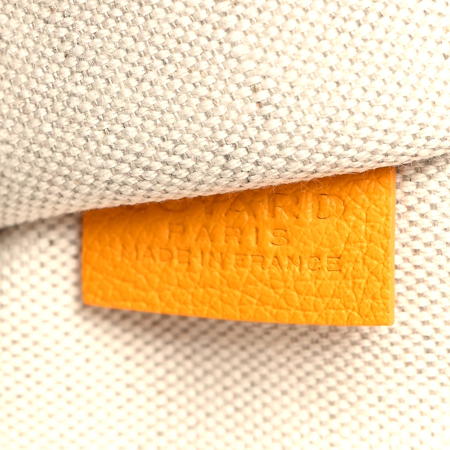 Goyard Goyardine Villette Tote Yellow 6 of 13