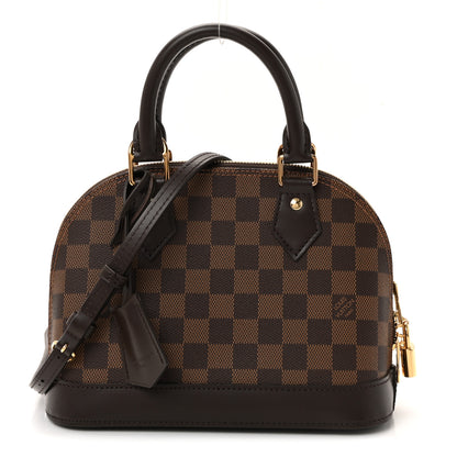 Louis Vuitton Damier Ebene Alma BB 1 of 8