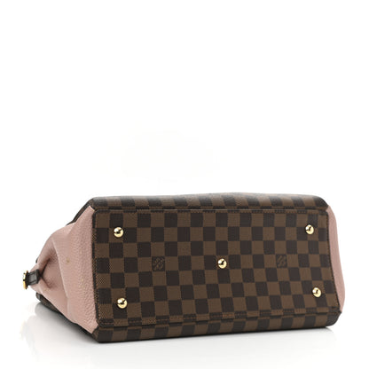 Louis Vuitton Cuir Taurillon Damier Ebene Normandy Magnolia 3 of 14