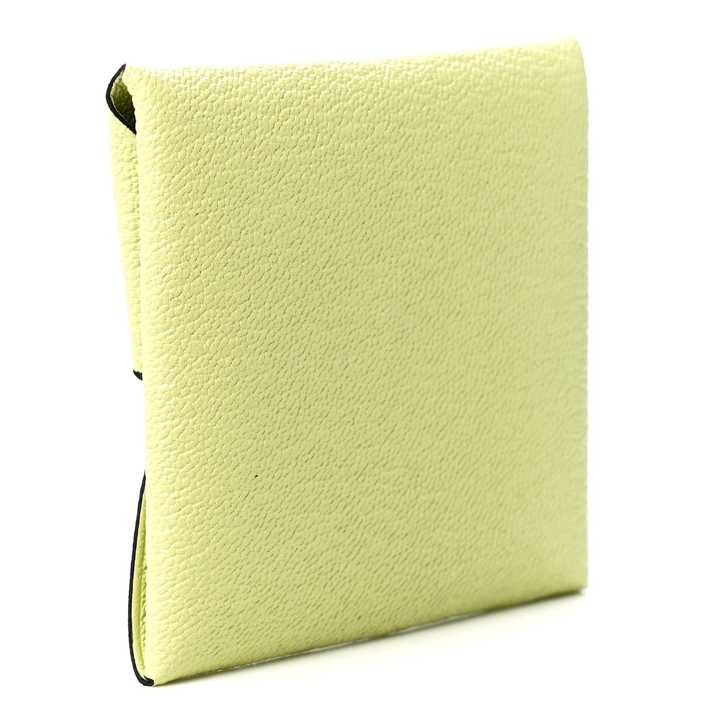 Chevre Mysore Bastia Coin Purse Jaune Bourgeon
