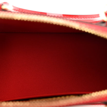 Louis Vuitton Vernis Alma BB Cherry 5 of 9